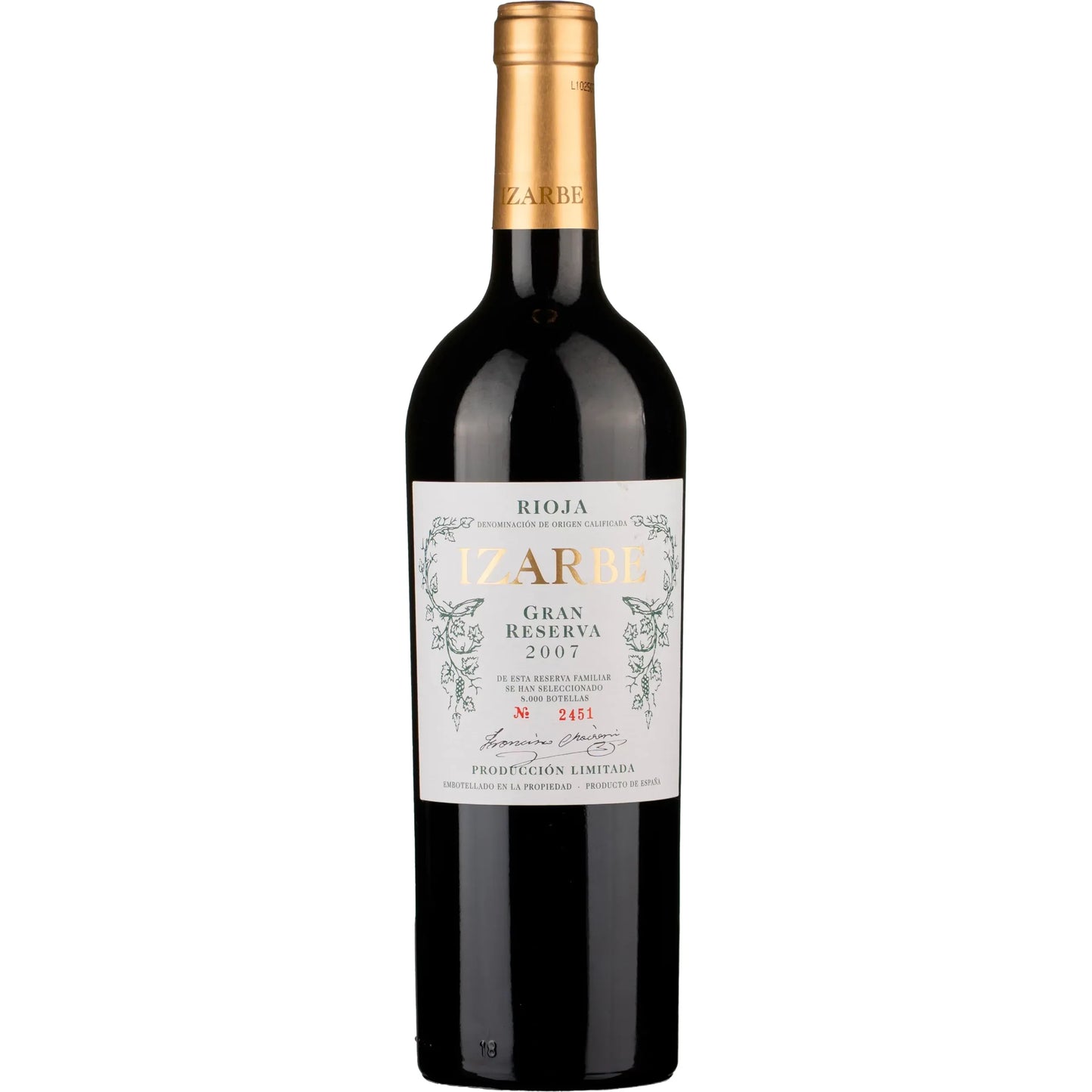 Izarbe Rioja Gran Reserva 2007