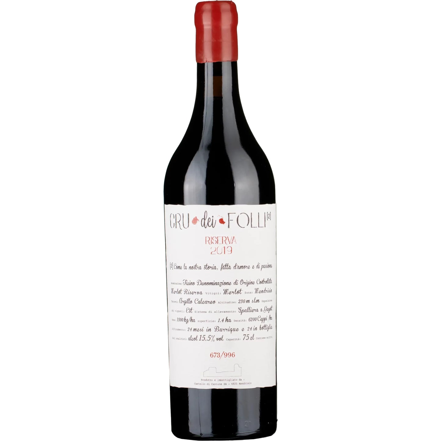 Cru dei Folli Riserva 2019